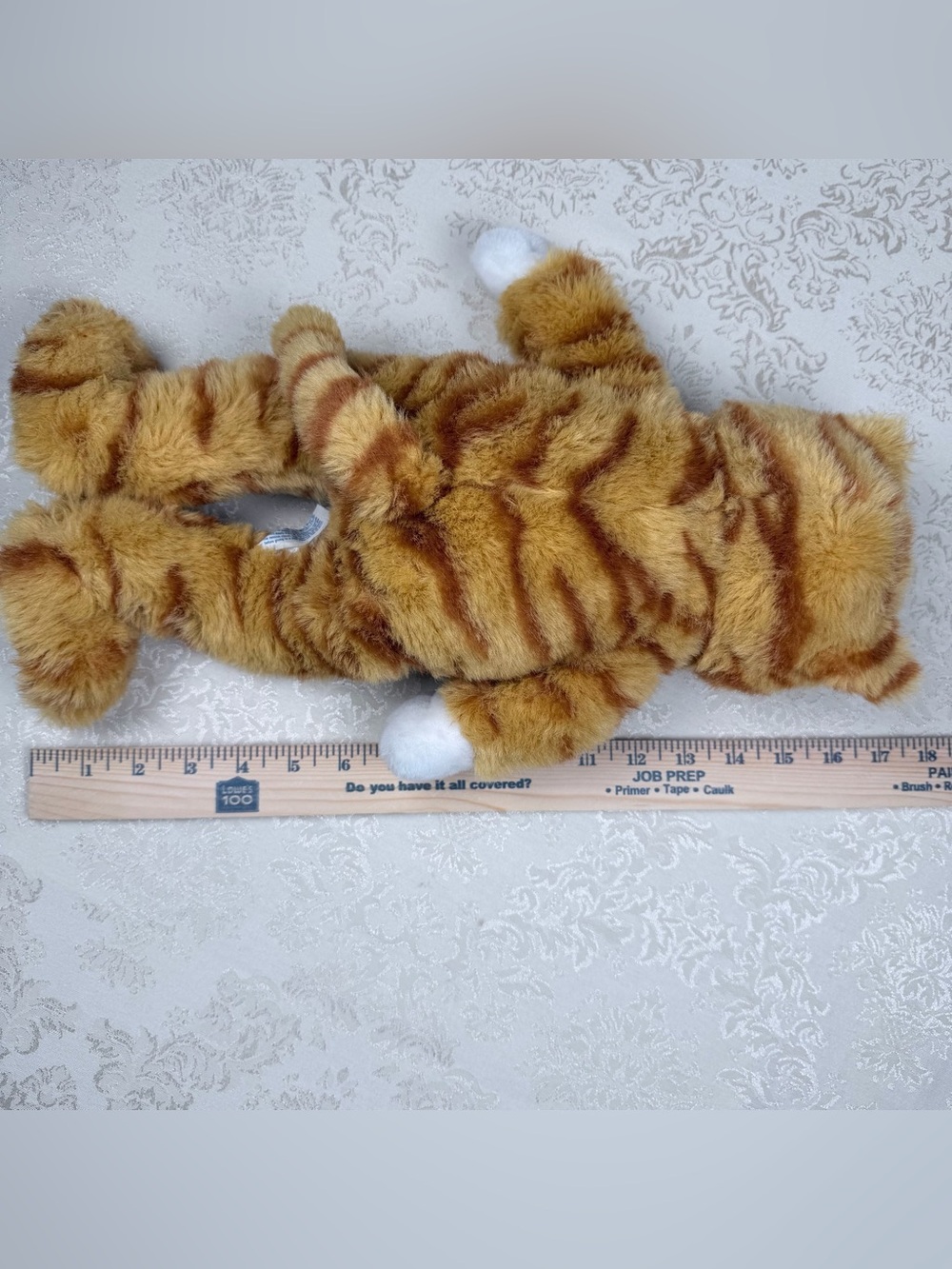 Build-A-Bear Orange and White Tabby Cat Plush Toy - Picture 6 of 6